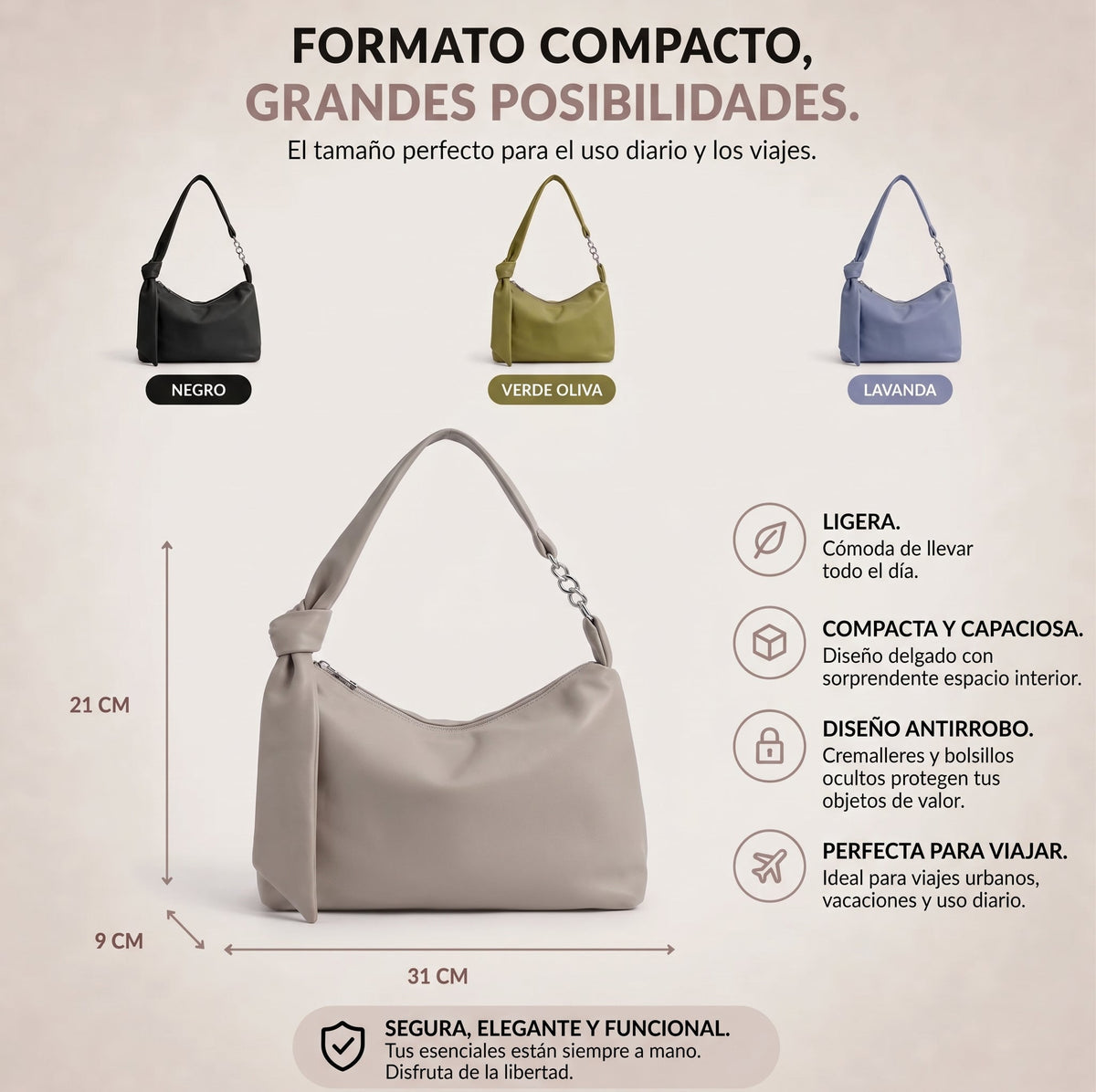 Borsa a tracolla Valeune 2x1: prendi il secondo gratis!