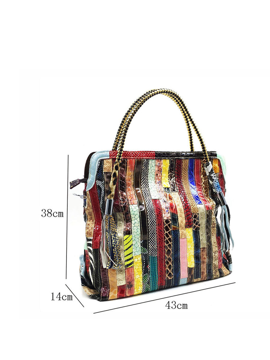 Bolso colorido del estilo occidental de la moda de señora
