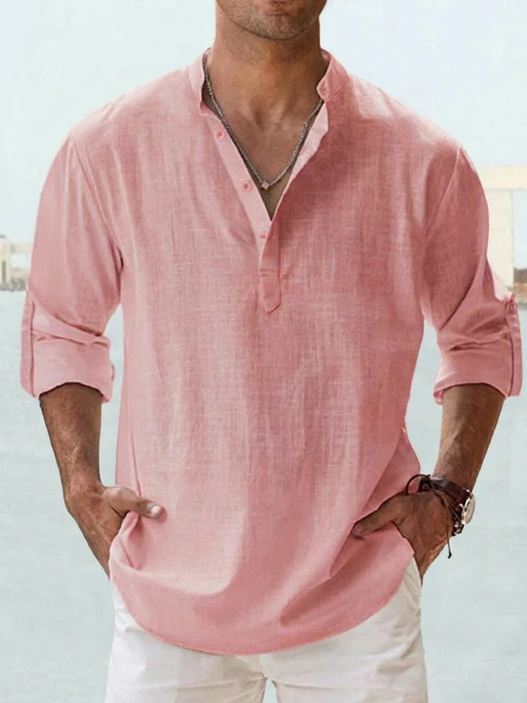 Lorenzo™ | Camicia in Lino Leggera ed Elegante