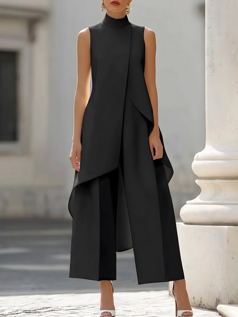 Completo asimmetrico nero
