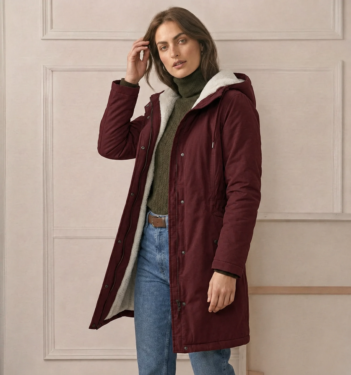 Marjorie™ | Giacca confortevole e impermeabile con cappuccio