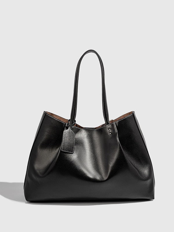 Borsa tote elegante per pendolari con ampia capacità e texture di alta qualità