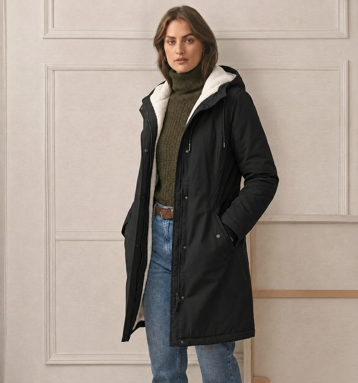 Marjorie™ | Giacca confortevole e impermeabile con cappuccio