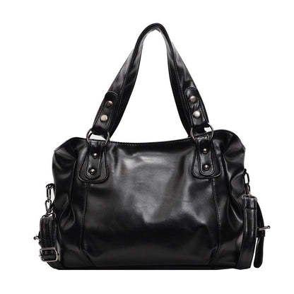 Borsa tote casual retrò-chic a spalla — Lusso di alta gamma, indispensabile per l'uso quotidiano
