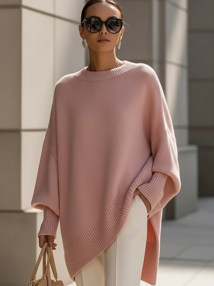 Poncho rosa
