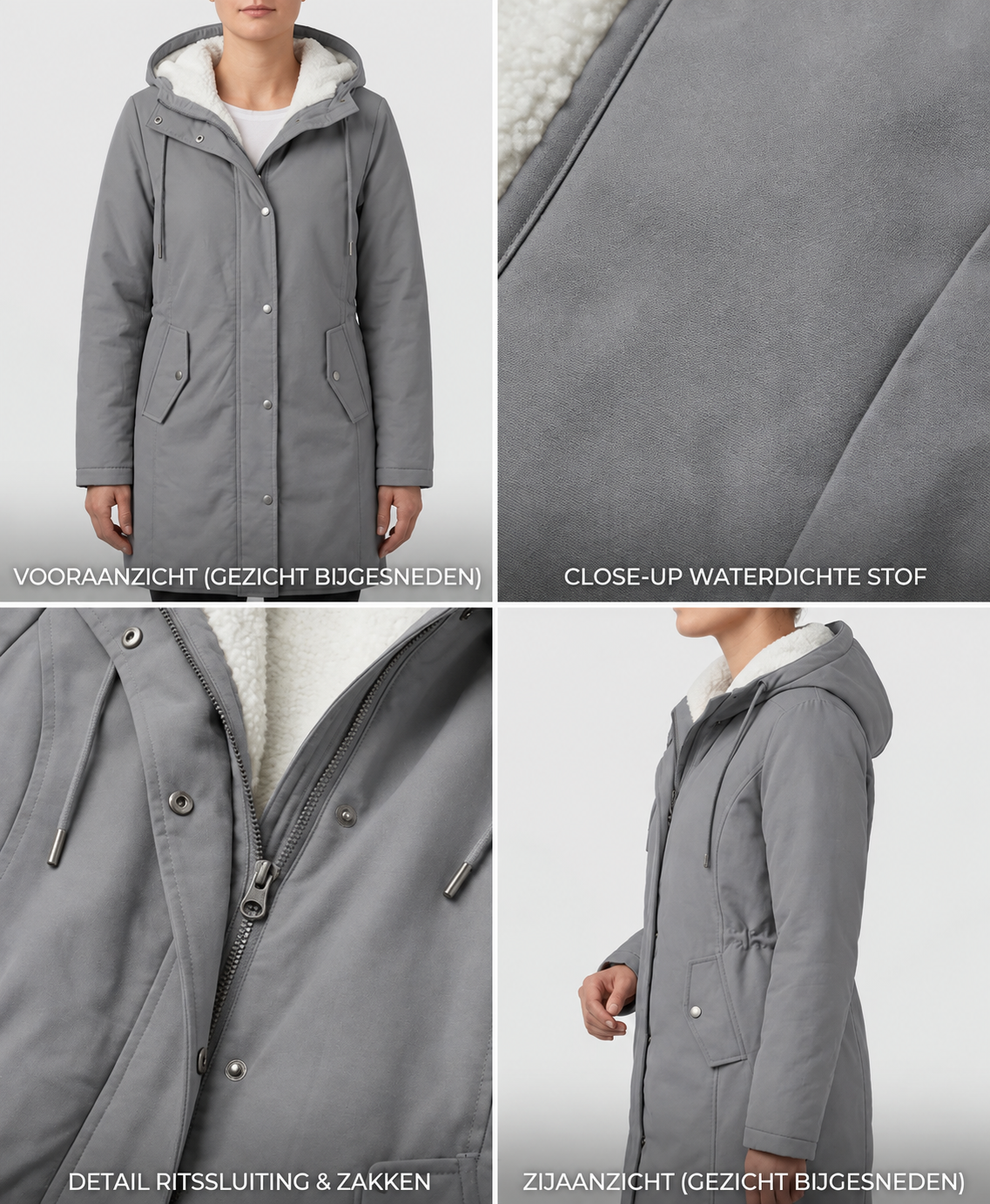 Marjorie™ | Giacca confortevole e impermeabile con cappuccio