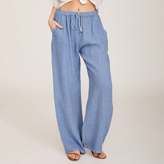 Enara - Pantaloni comodi con cintura