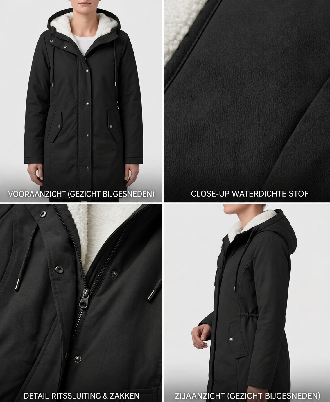 Marjorie™ | Giacca confortevole e impermeabile con cappuccio