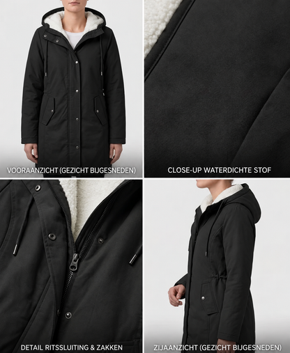 Marjorie™ | Giacca confortevole e impermeabile con cappuccio