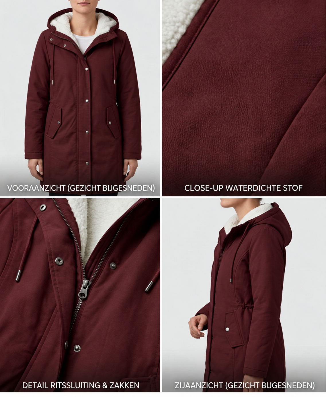 Marjorie™ | Giacca confortevole e impermeabile con cappuccio