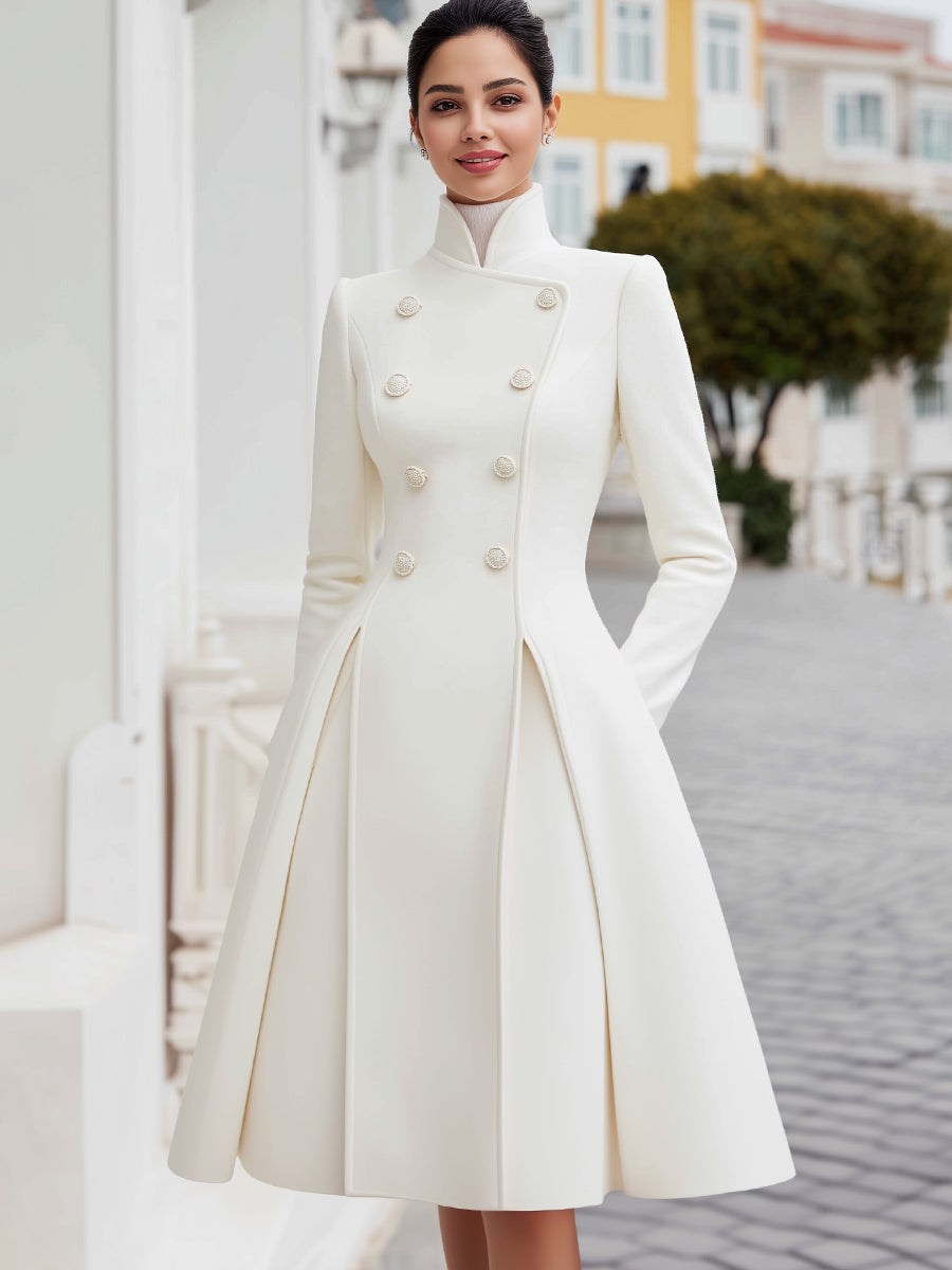 Abito Cappotto Svasato Doppiopetto