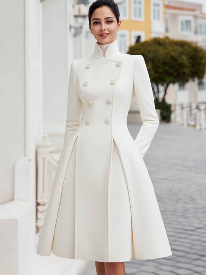 Abito Cappotto Svasato Doppiopetto