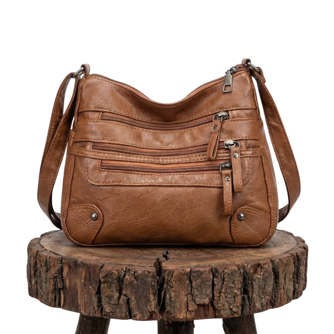 Borsa a tracolla Multi-Zip di Rosalia