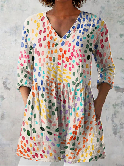 Bernadette | Blusa lunga a V