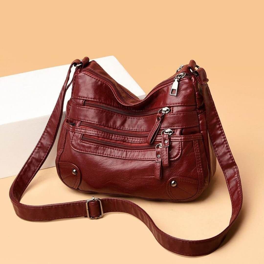 Borsa a tracolla Multi-Zip di Rosalia