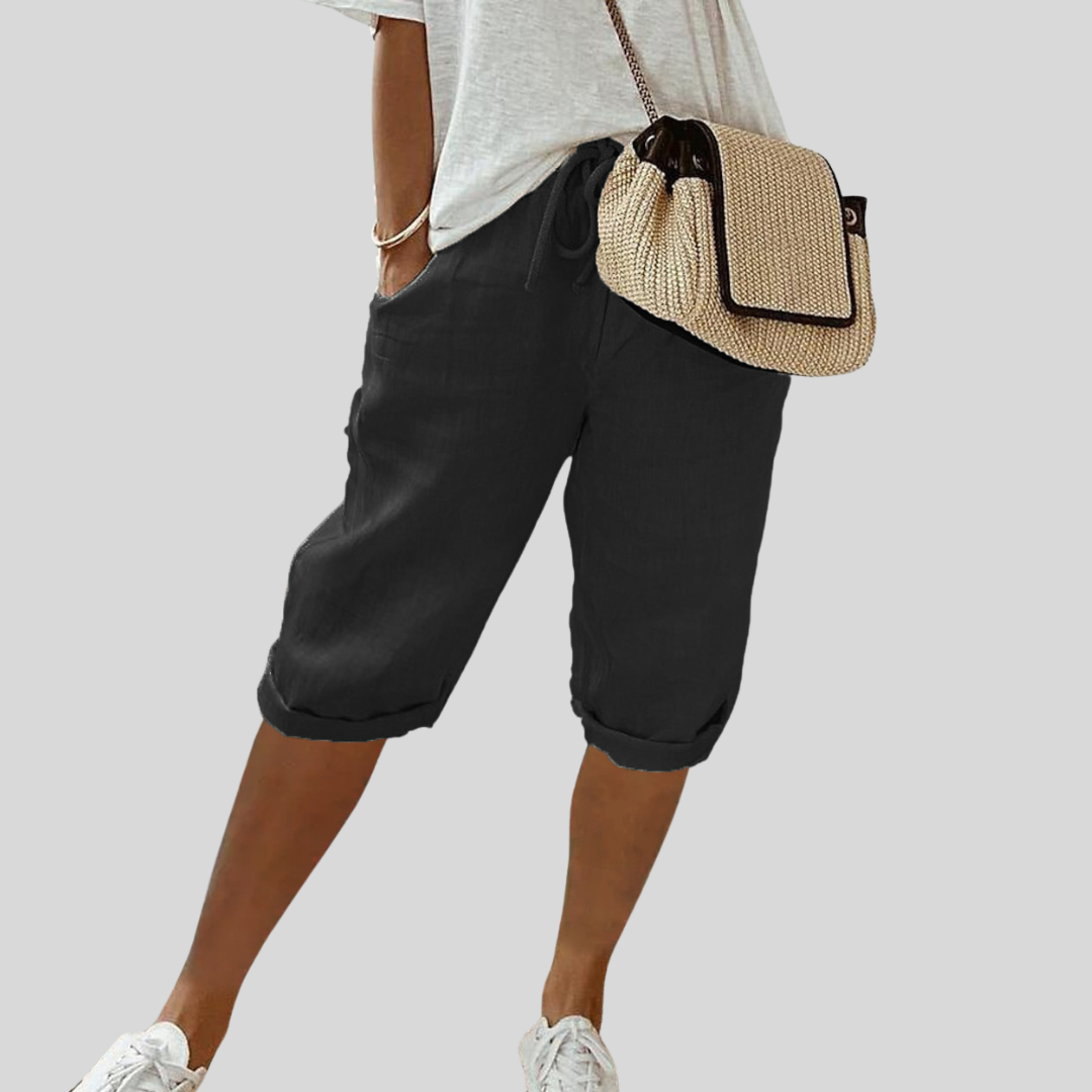 Pantaloni Corti Fluidi ed Eleganti