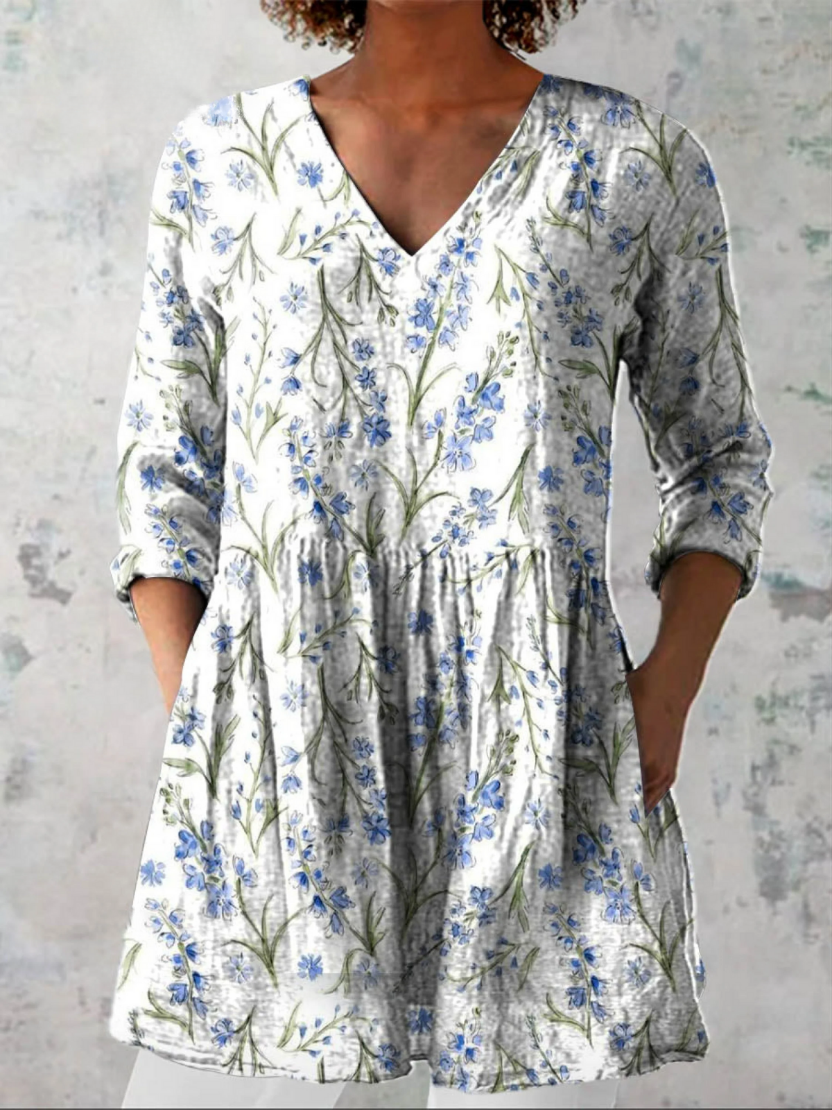 Kara | Blusa lunga a V