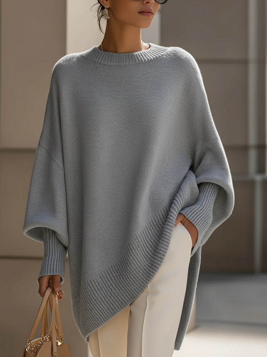 Poncho grigio