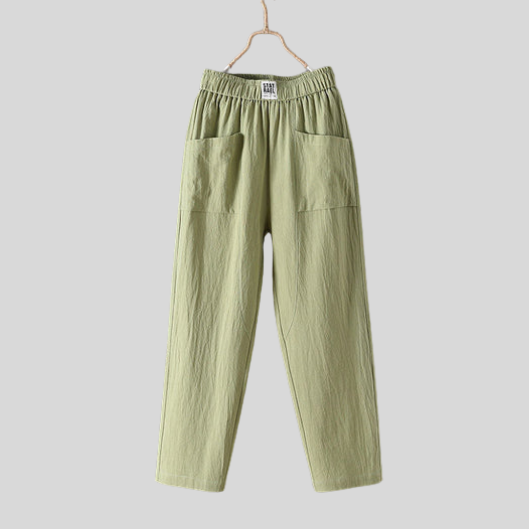 Alyra - Pantaloni Relaxed con Tasche