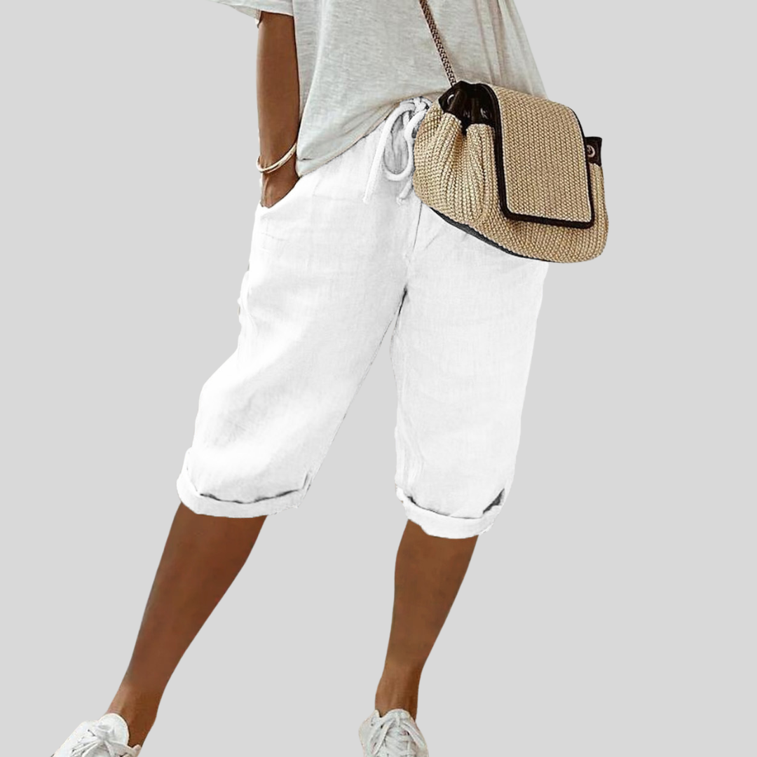 Pantaloni Corti Fluidi ed Eleganti