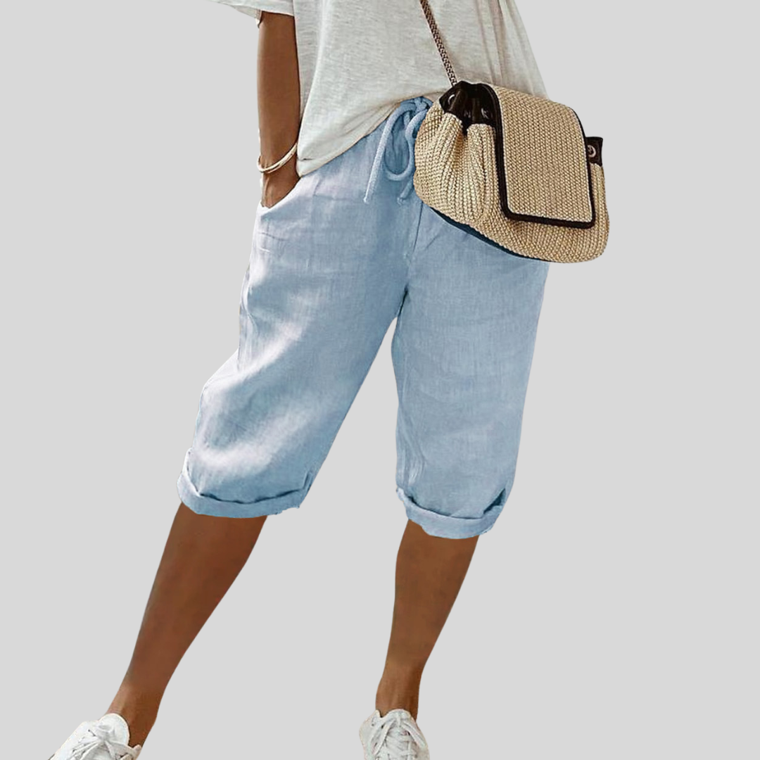 Pantaloni Corti Fluidi ed Eleganti