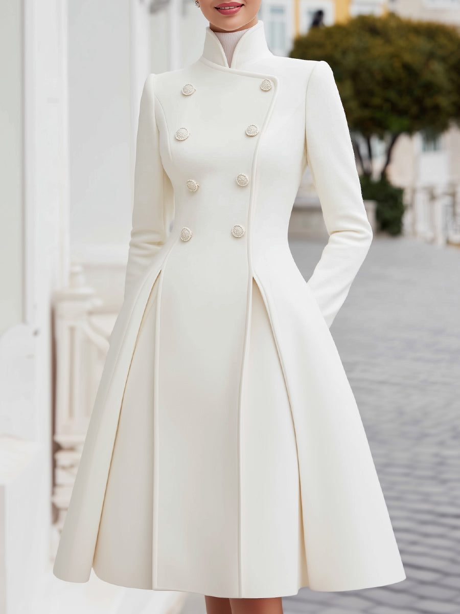 Abito Cappotto Svasato Doppiopetto