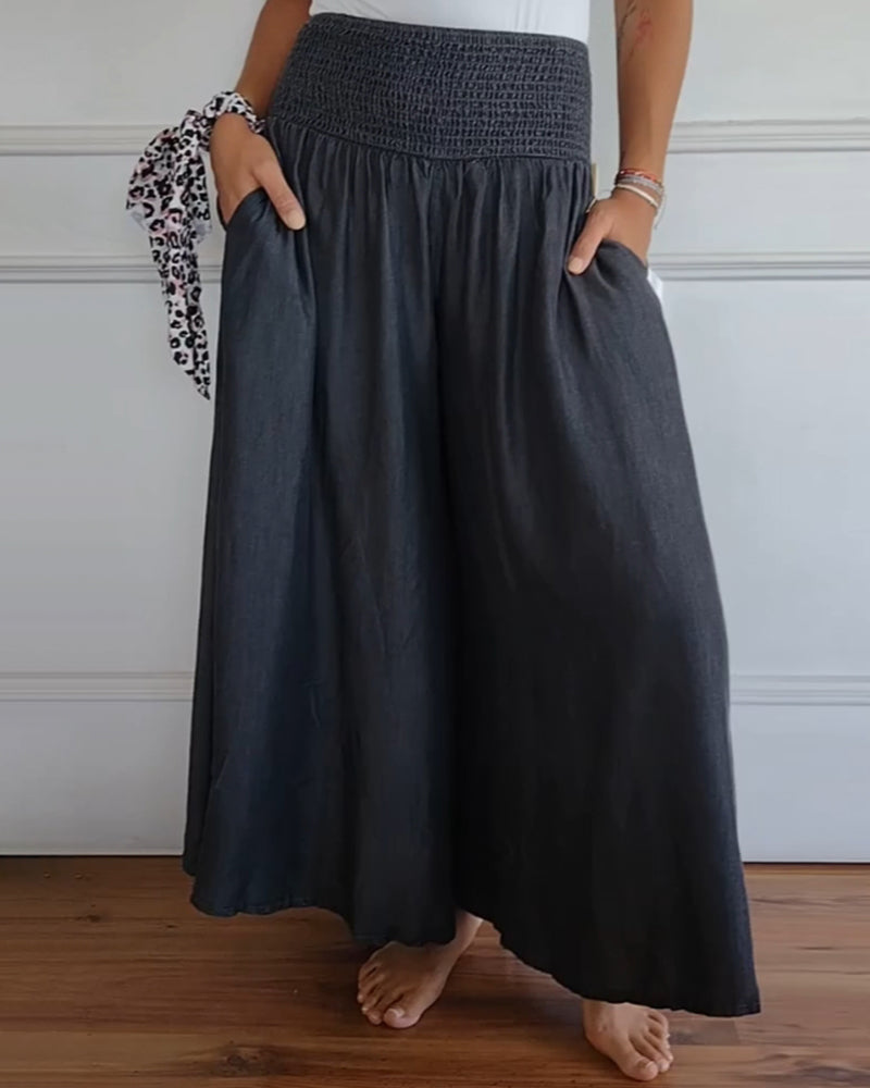 MIRA - Pantaloni con cintura elastica