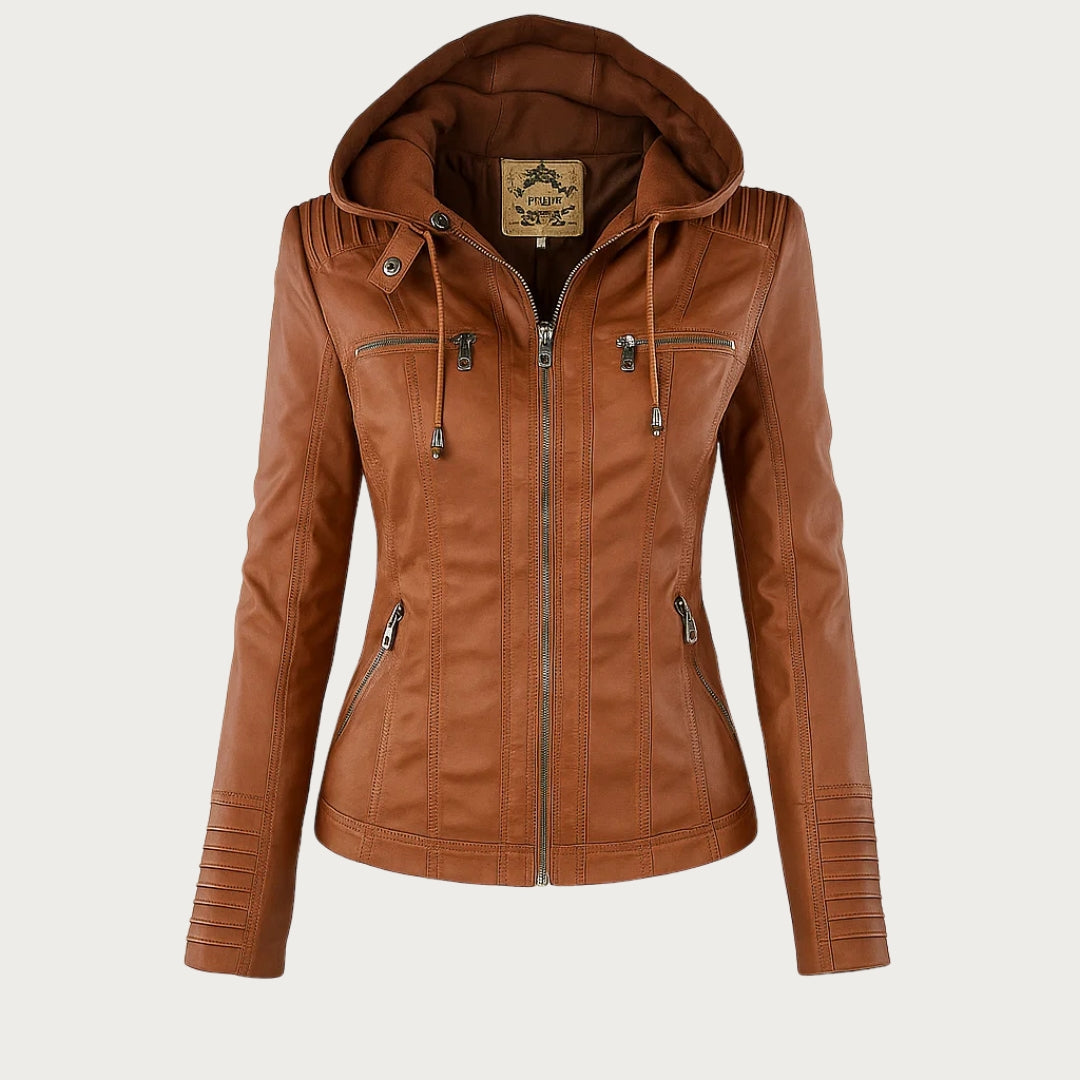 Flavia | Giacca in pelle resistente ed elegante