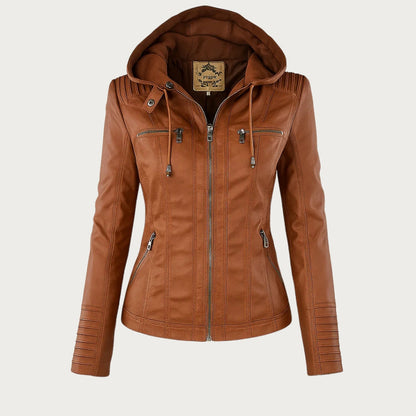Flavia | Giacca in pelle resistente ed elegante