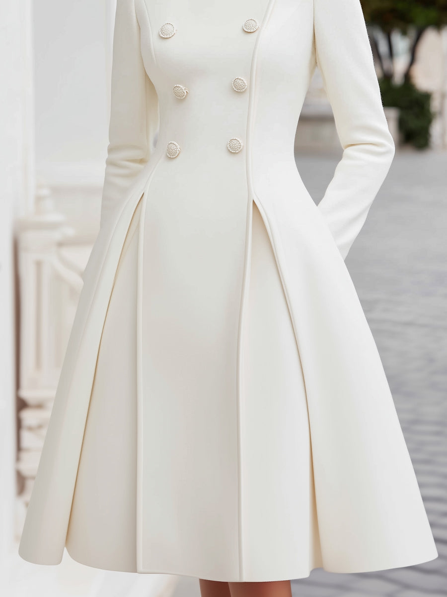 Abito Cappotto Svasato Doppiopetto