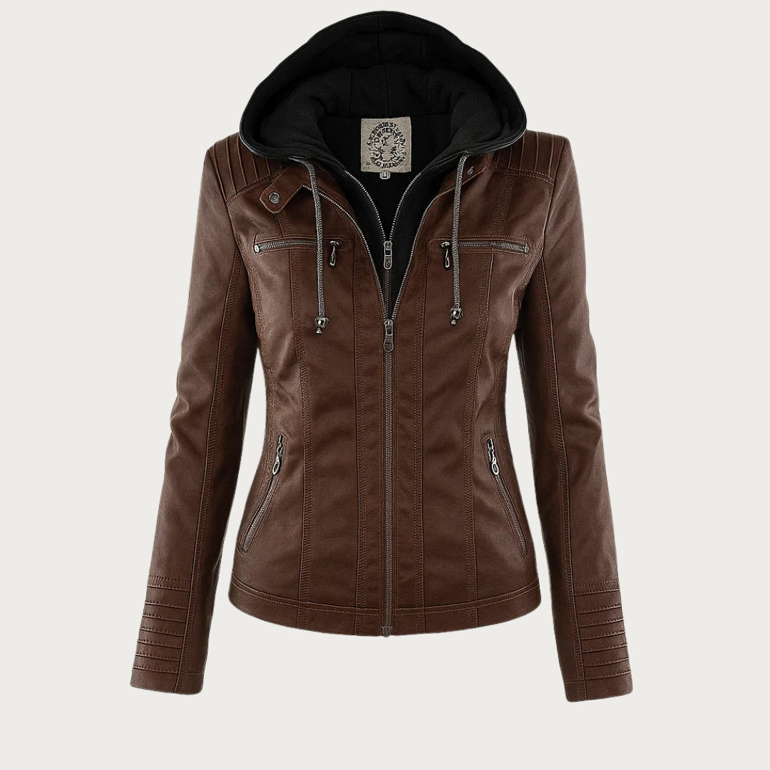 Flavia | Giacca in pelle resistente ed elegante