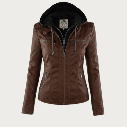 Flavia | Giacca in pelle resistente ed elegante