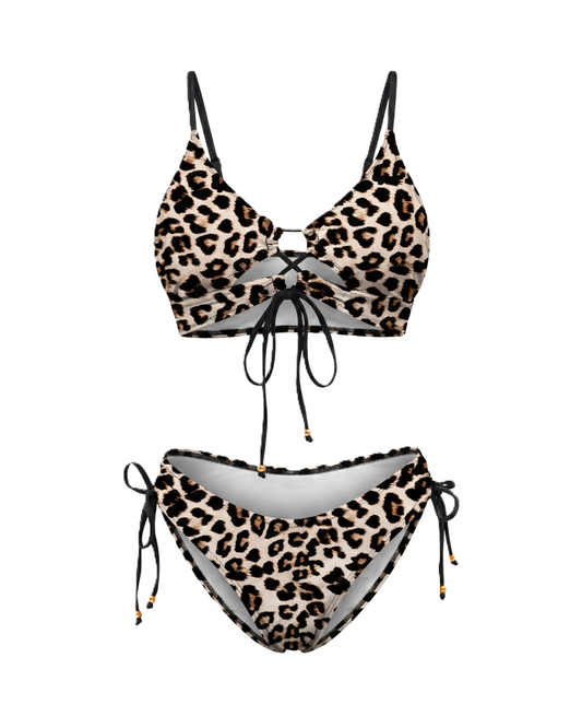 SAVANNA™ | Bikini Leopardato Elegante