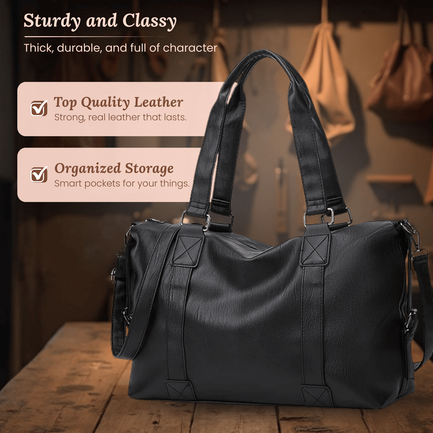 Borsa da viaggio di Antonia | Borsa a tracolla