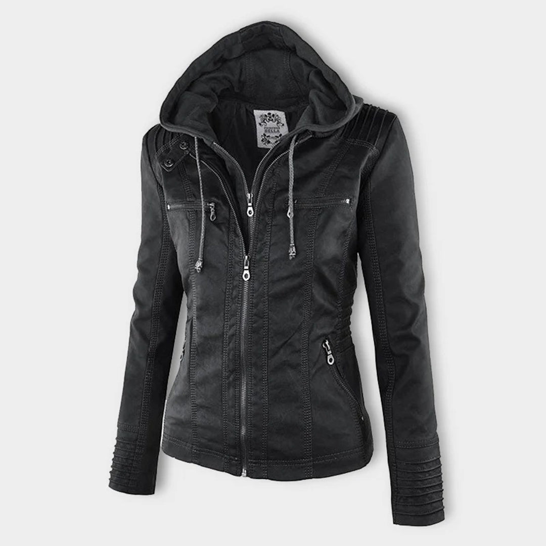 Flavia | Giacca in pelle resistente ed elegante
