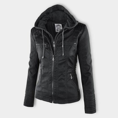 Flavia | Giacca in pelle resistente ed elegante