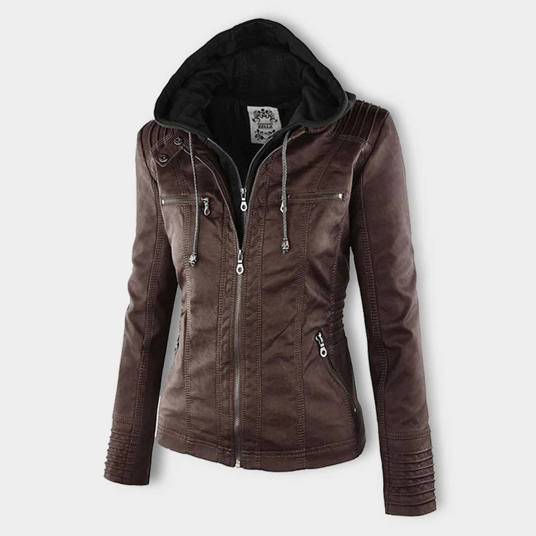 Flavia | Giacca in pelle resistente ed elegante