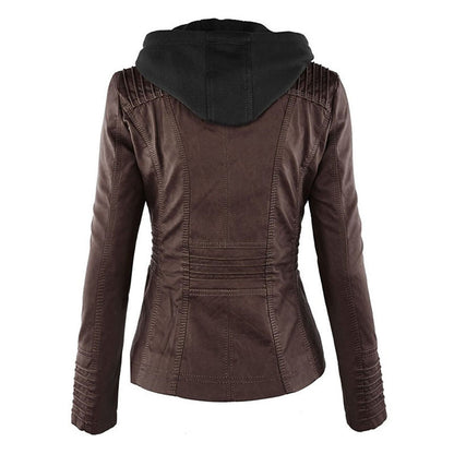 Flavia | Giacca in pelle resistente ed elegante