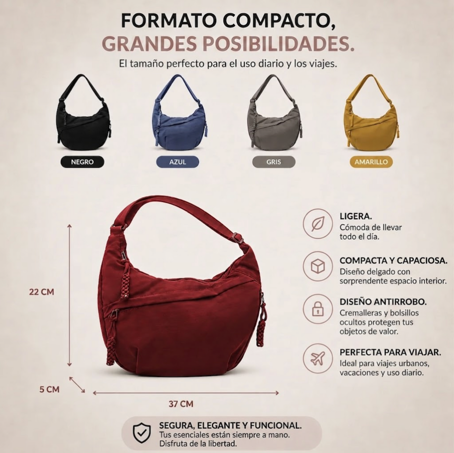 Offerta 2x1: Borsa a tracolla Valeune — Prendi il secondo gratis