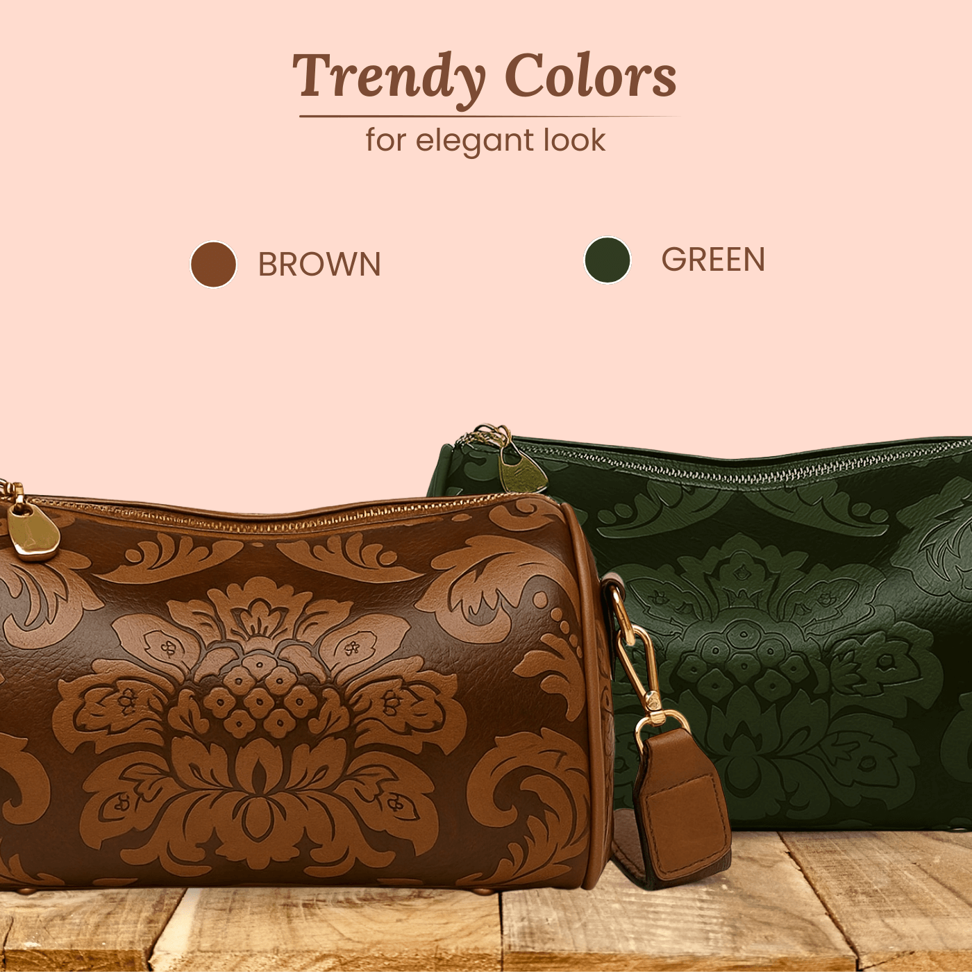 L'eleganza floreale di Jessica | Borsa a tracolla