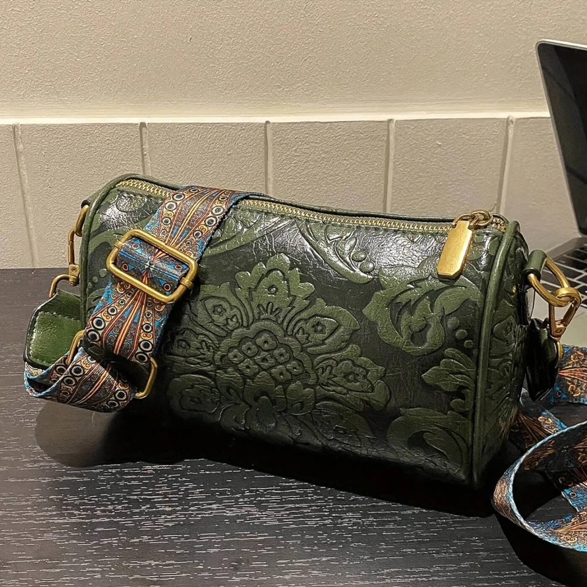 L'eleganza floreale di Jessica | Borsa a tracolla