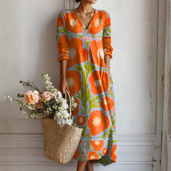Claire | Abito primaverile elegante senza sforzo