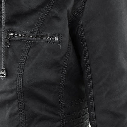 Flavia | Giacca in pelle resistente ed elegante