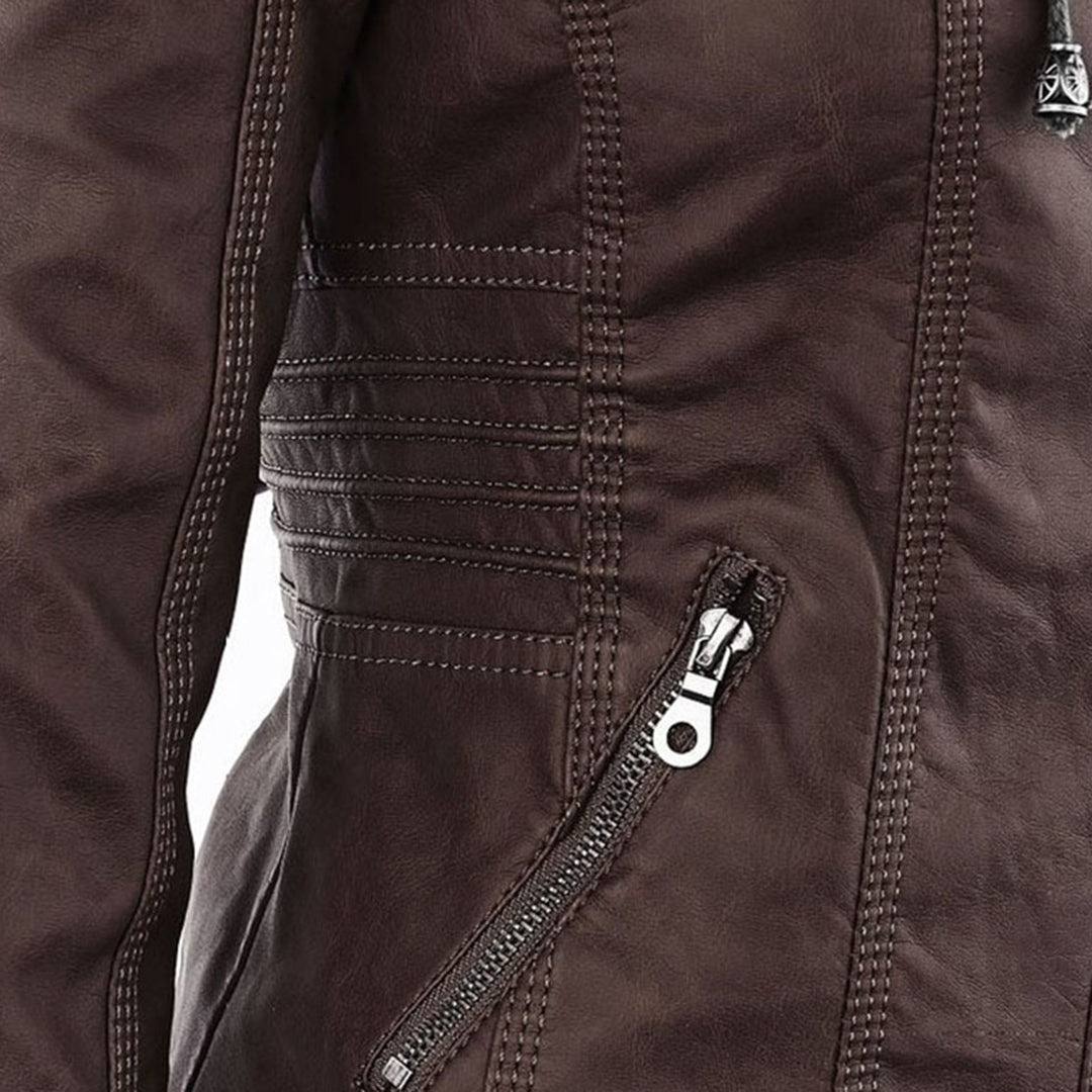 Flavia | Giacca in pelle resistente ed elegante