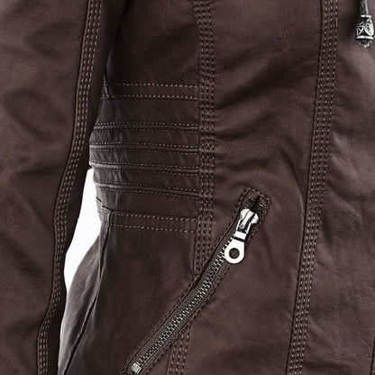 Flavia | Giacca in pelle resistente ed elegante