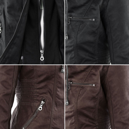 Flavia | Giacca in pelle resistente ed elegante