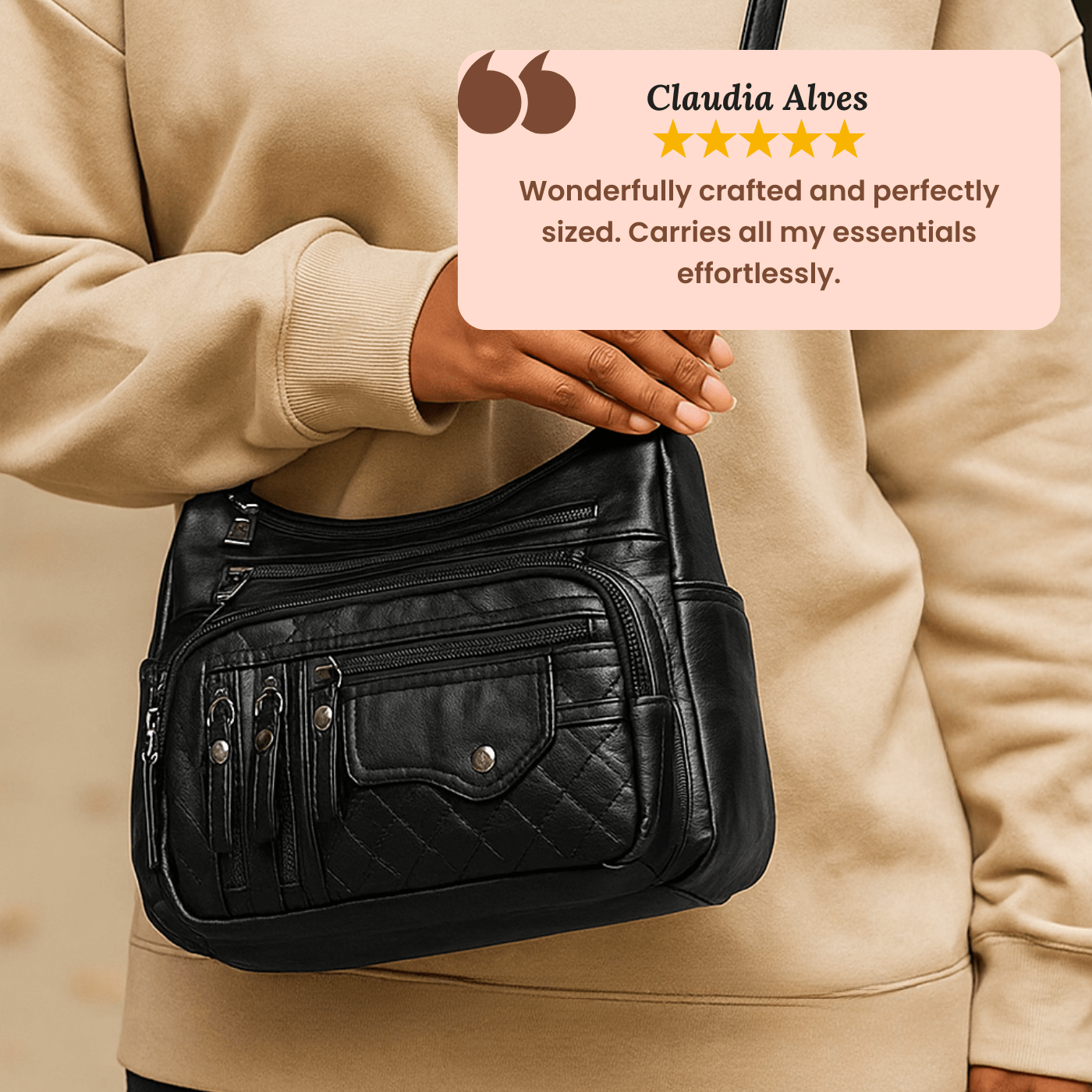 Lo stile pratico di Antonina | Borsa a tracolla
