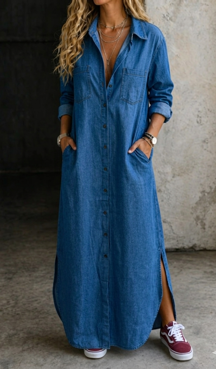 Delana | Vestito con Bottoni