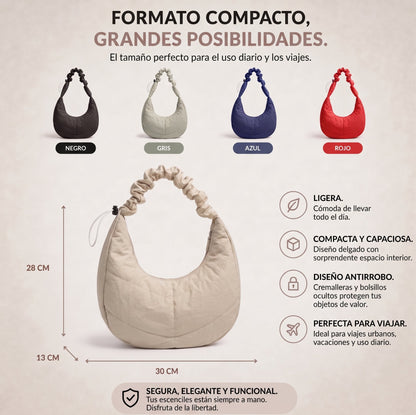 Borsa plissettata Valeune 2x1: porta due al prezzo di uno, il secondo è in regalo!