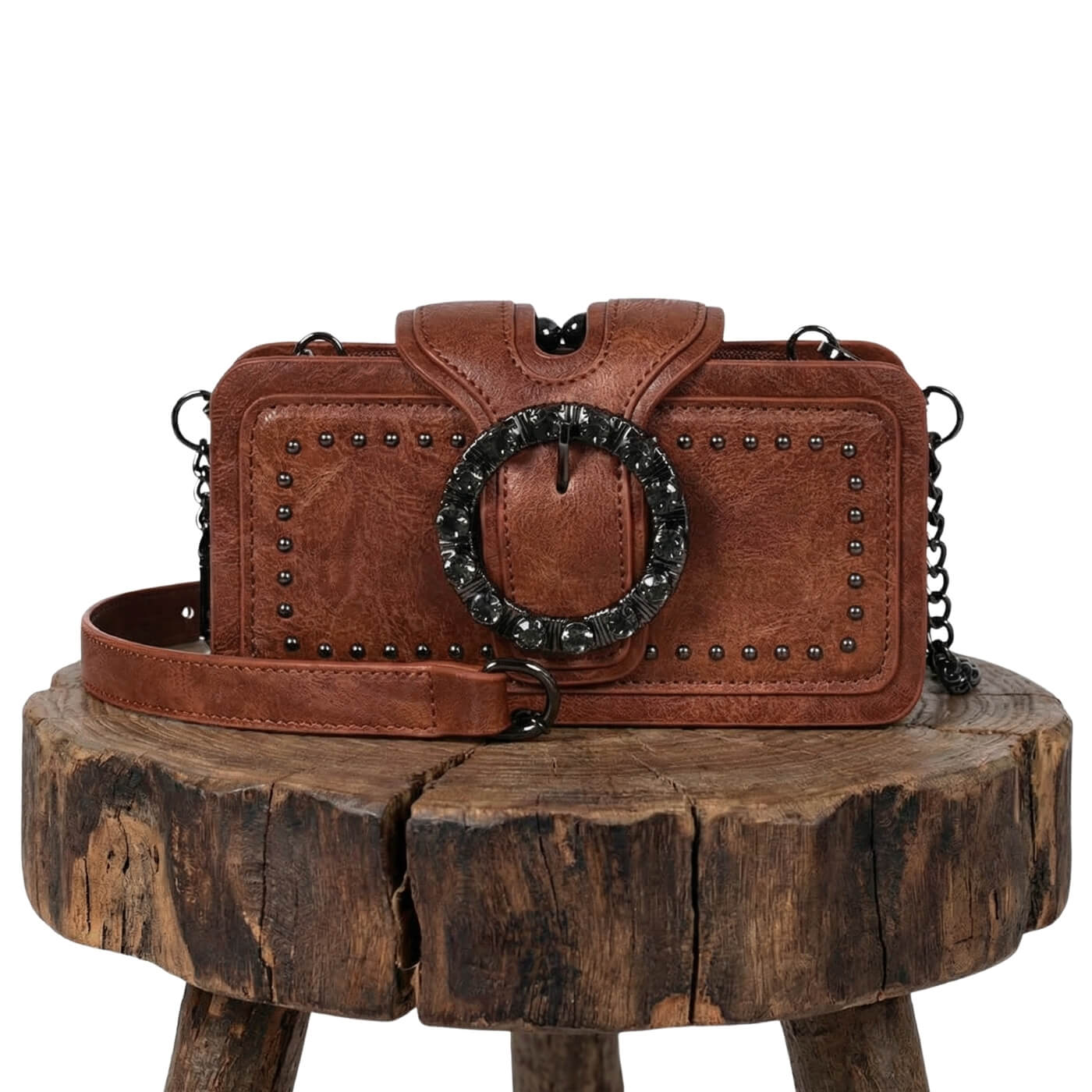 Fibbia con borchie di Margherita | Pochette